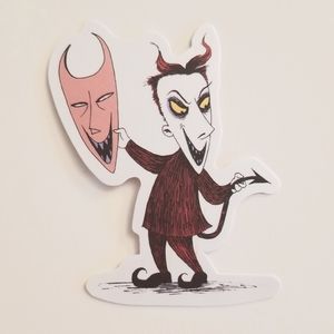 10/$10 Nightmare Before Christmas Lock Sticker